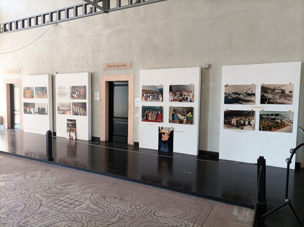 La mostra in palazzo Doria sala Mosaico