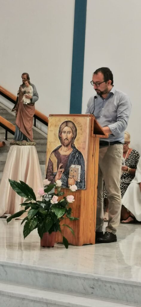 Interventi durante la Dedicazione e consacrazione della chiesa