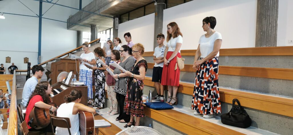 Coro della Dedicazione e consacrazione della chiesa