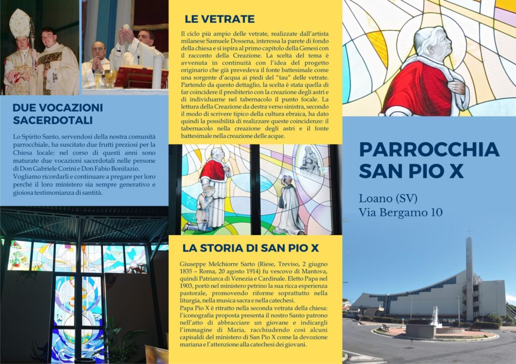 Volantino dei 50 anni di San Pio X (parte 2)