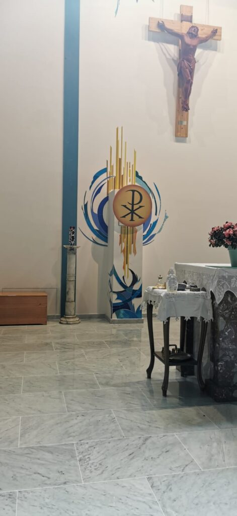 Altare della parrocchia San Pio X Loano